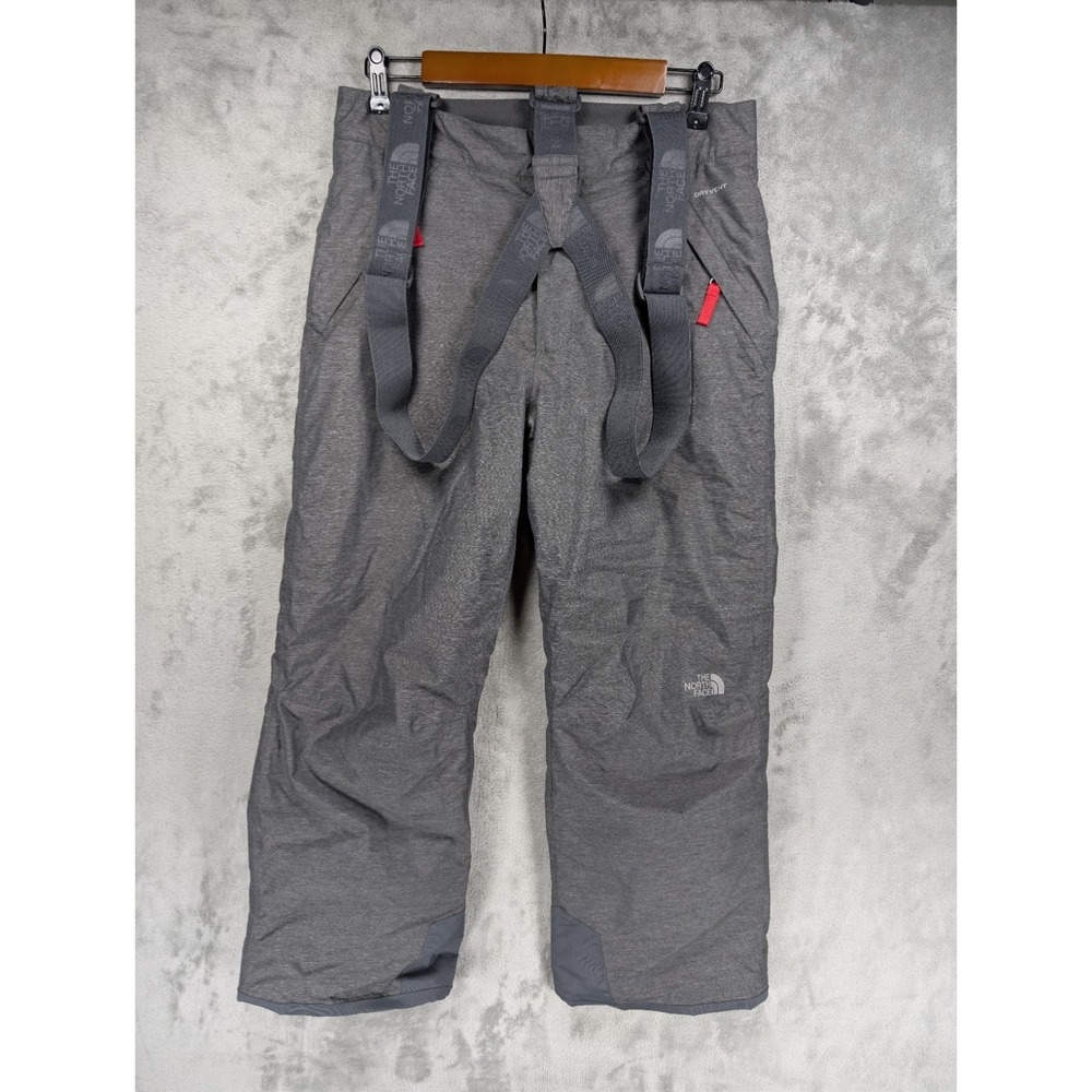 The North Face 14/16 Snow Ski Pants EZ Grow Dryvent W/ Shoulder Straps EUC